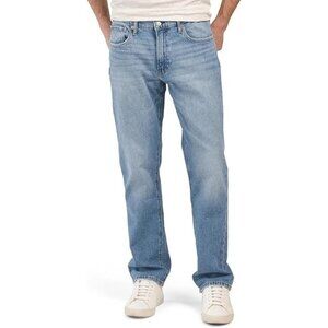 NEW Lucky Brand 223 Men's 34x32 Straight Leg Jeans Light Blue Stretch Denim